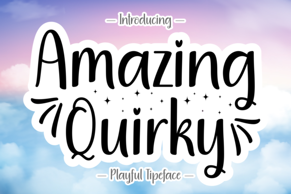 Amazing Quirky: The Handwritten Font That Adds Instant Personality