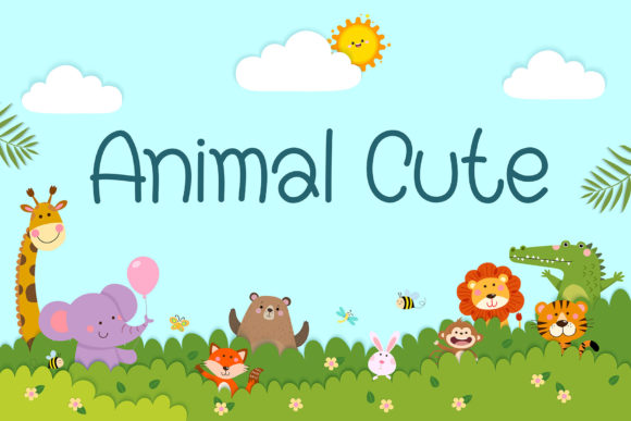 Animal Cute: A Playful Font for Cheerful Branding