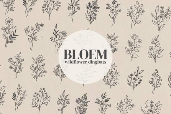 Bloem: How This Wildflower Font Brings Organic Charm to Your Work