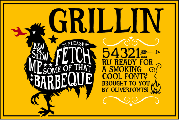 Bring Your Ideas to Life with the Grillin Display Font