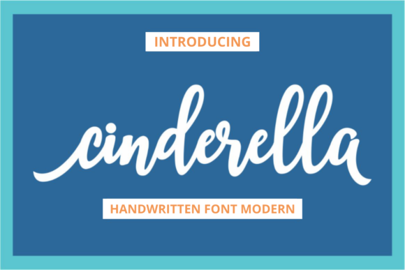 Cinderella: A Handwritten Font with Retro Soul
