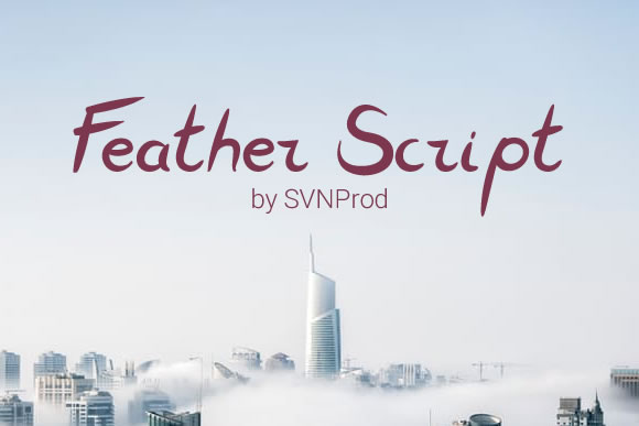 Feather Script: A Free Font for Authentic Branding