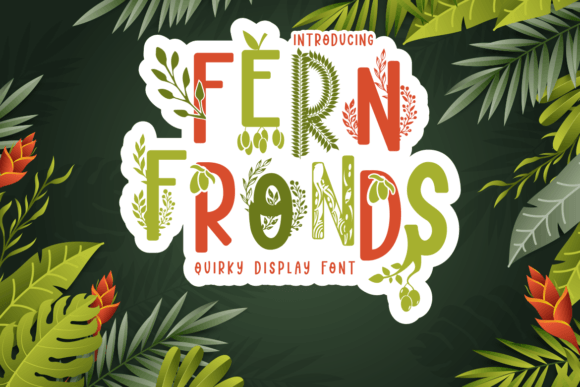 Fern Fronds: A Font with Natural Elegance