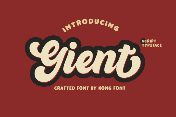 Gient: The Playful Handwritten Font for Modern Creators