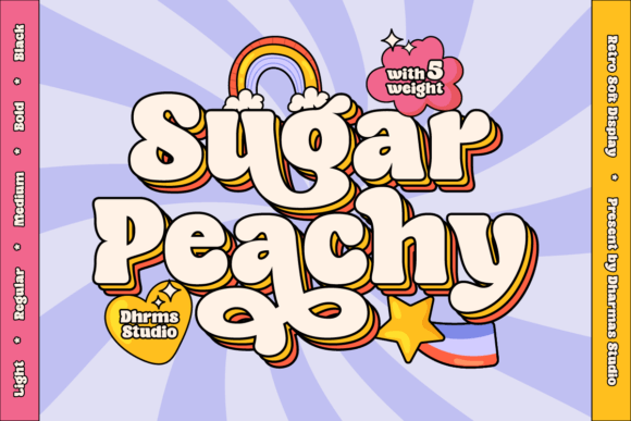Introducing Sugar Peachy: A Font That Radiates Happiness