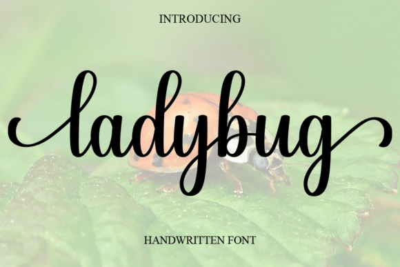 Ladybug Font: Adding Joyful Elegance to Your Designs