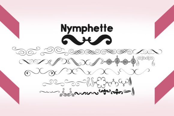 Nymphette: A Collection of Delicate Symbols for Modern Design