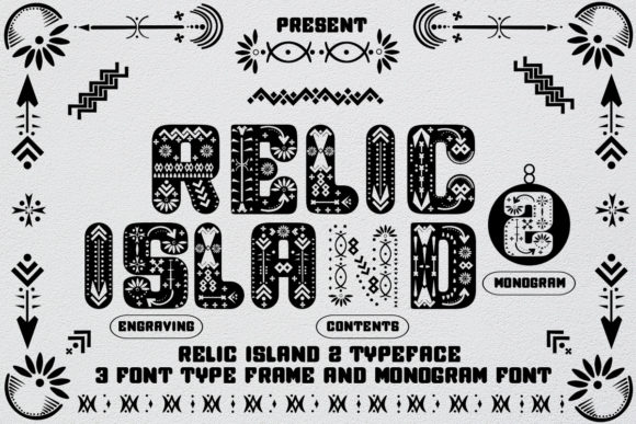 Relic Island 2: The Creative Font with a Hippy Heart