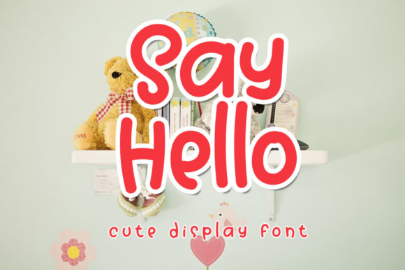 Say Hello: A Display Font That Brings Joy to Your Designs
