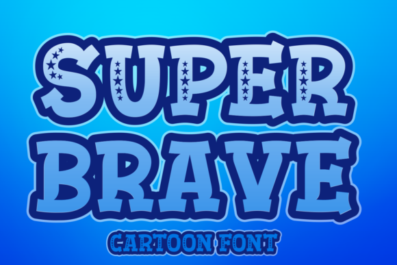 Super Brave: The Bold Font for Unforgettable Projects