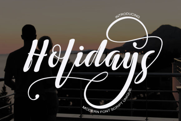 Unwrap the Joy: Using the Holidays Script Font in Your Projects